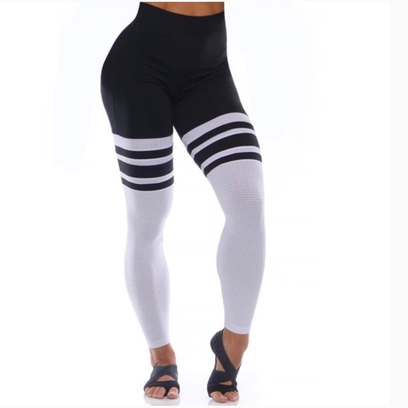 Bombshell Sportswear Pants - Thigh-High Sock Leggings (*Blue*)